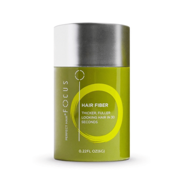 FOCUS HAIR THICKENING FIBERS FOR MEN AND WOMEN - REVITALIZE YOUR HAIR WITH TEXTURIZING HAIR FILLER - RAPIDLY CONCEAL ALOPECIA AREATA & HAIR LOSS - 6G / 0.21OZ