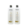 NIOXIN SYSTEM 3 CLEANSER SHAMPOO & SCALP THERAPY CONDITIONER 33.8 OZ/LITER DUO