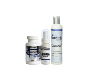 PROCERIN HAIR LOSS AND THINNING HAIR KIT W/SHAMPOO, VITAMIN, & FOAM
