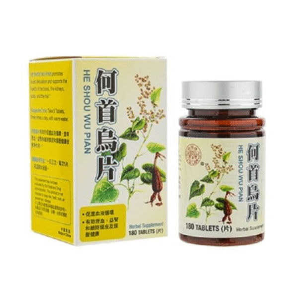 SHOU WU TABLETS FOR GREY HAIR - 180 TABLETS
