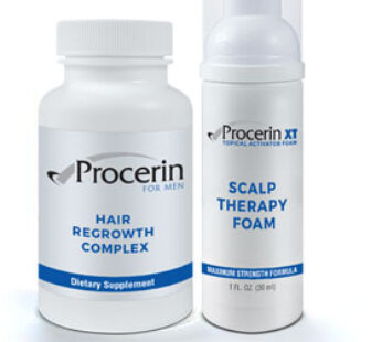 Procerin For Men Hair Vitamin and XT Foam